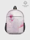 Рюкзак детский / Цветы роспись акварелью