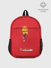 Рюкзак детский / Энди Уорхол - Красный Ленин