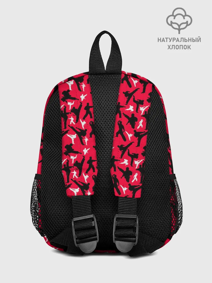 Рюкзак детский / Белый Каратист против Черного