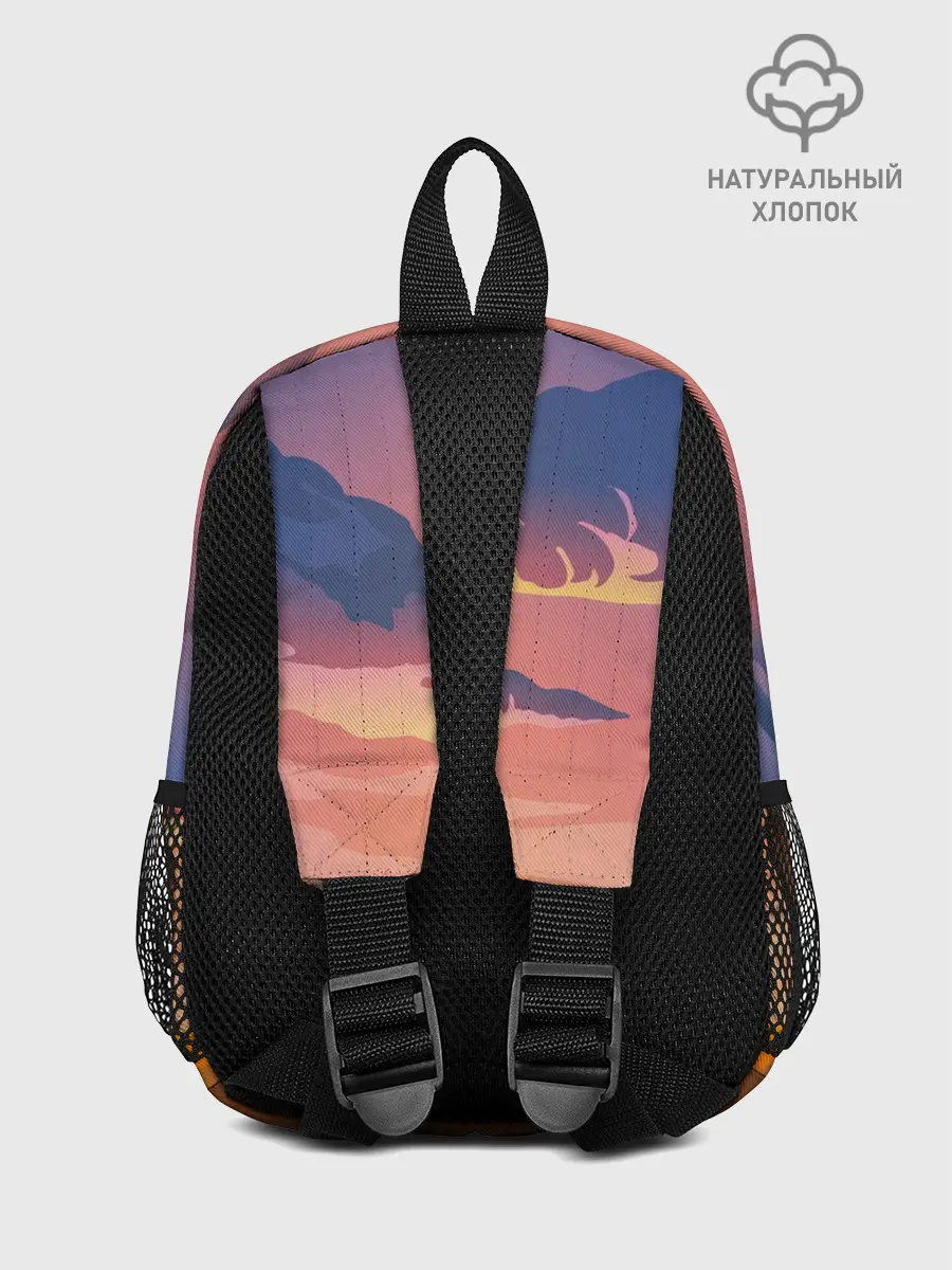 Рюкзак детский / Мем собака качок DOGE