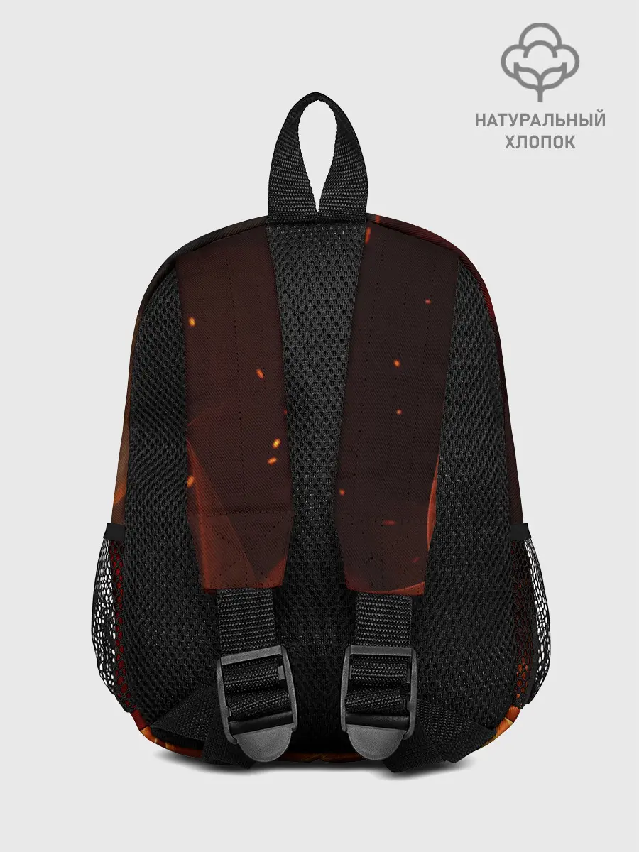 Рюкзак детский / ОГНЕНЫЙ ВОЛК, 3d