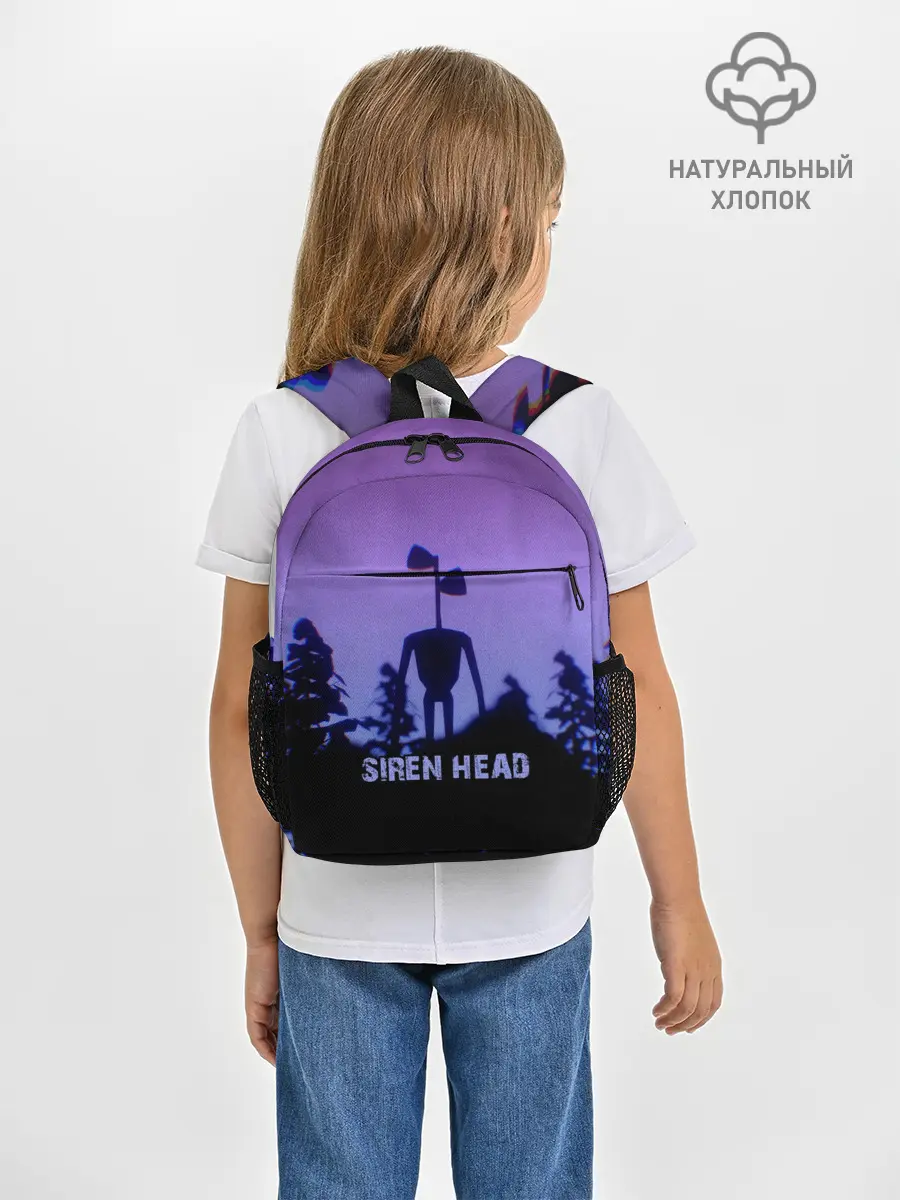 Рюкзак детский / СИРЕНОГОЛОВЫЙ ГЛИТЧ