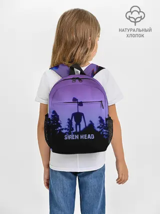 Рюкзак детский / СИРЕНОГОЛОВЫЙ ГЛИТЧ