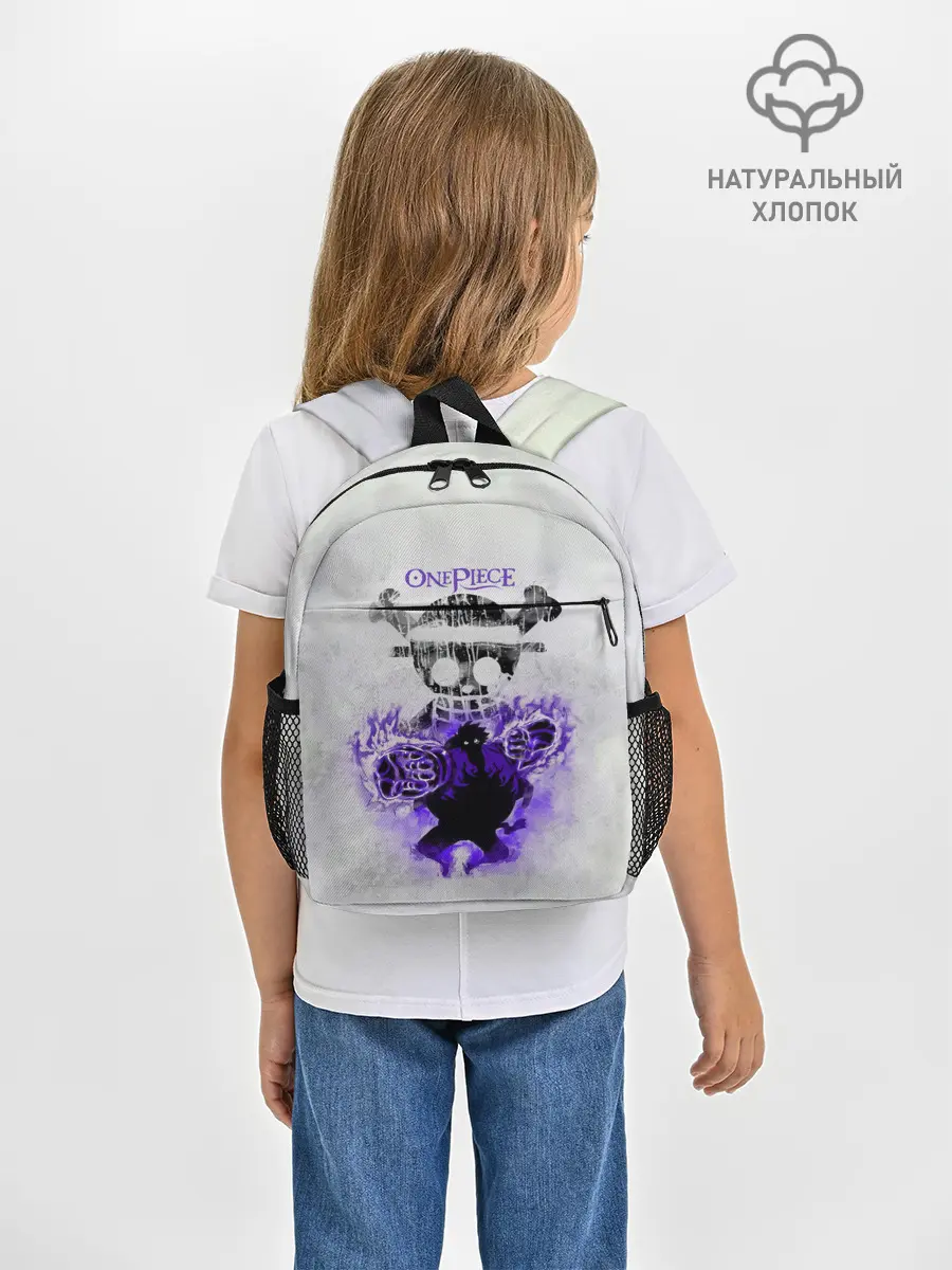 Рюкзак детский / Пламенный резиновый Луффи | One Piece