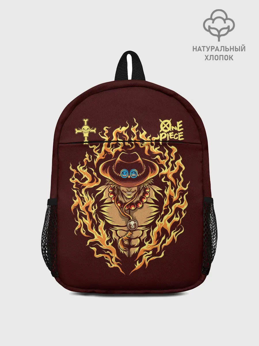 Рюкзак детский / One Piece Портгас Д. Эйс в огне