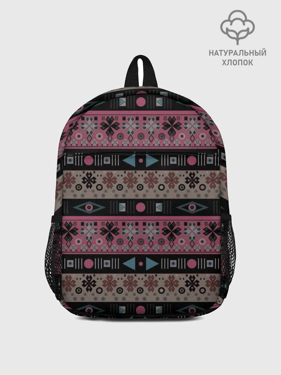 Рюкзак детский / Этнический полосатый орнамент