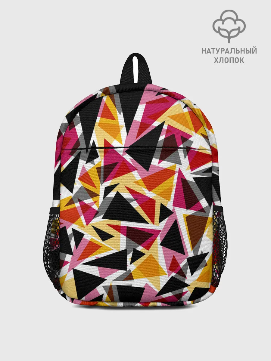 Рюкзак детский / Разноцветные треугольники