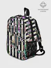 Рюкзак детский / Полосатый абстрактный узор