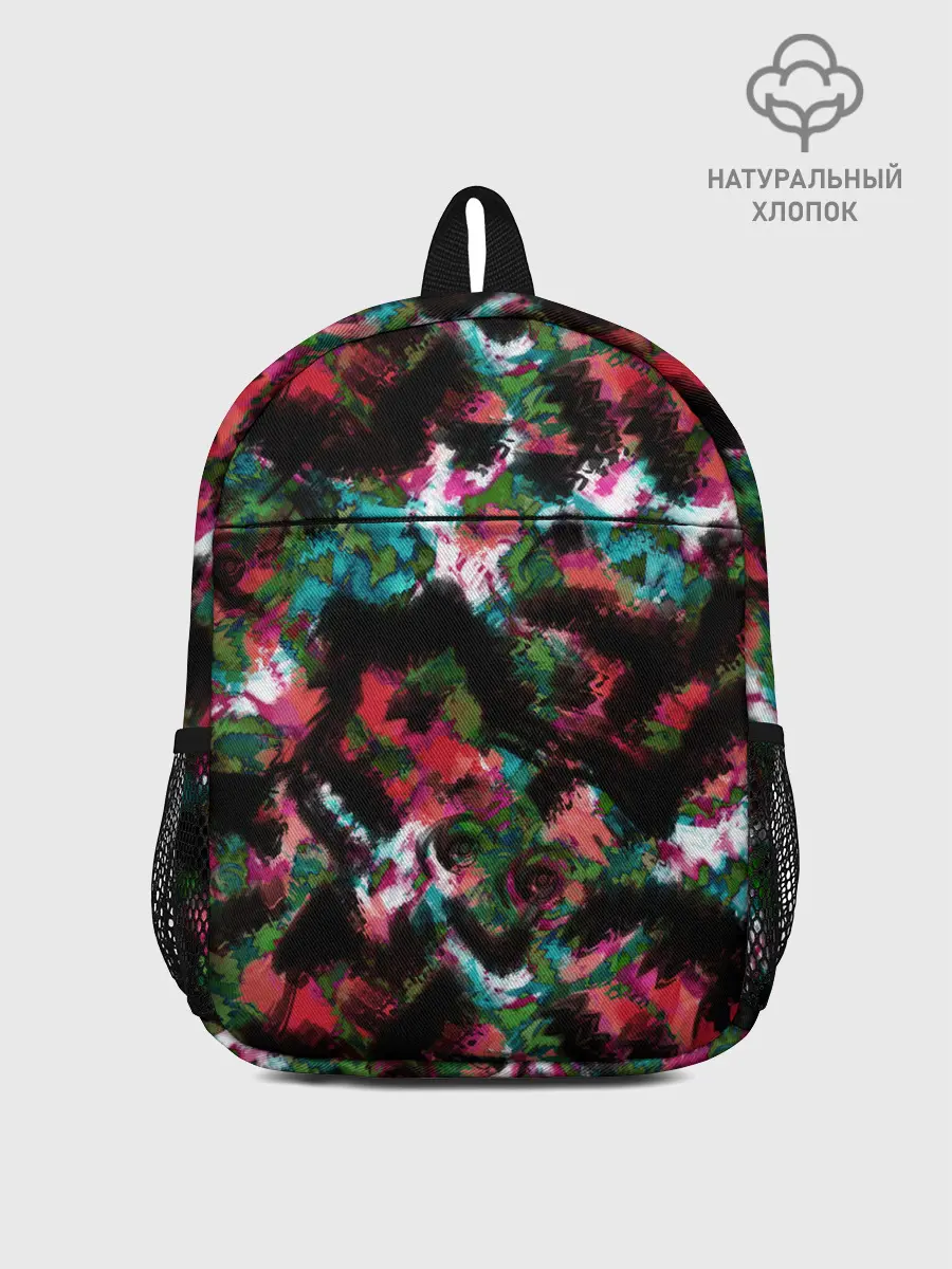 Рюкзак детский / Гранжевый абстрактный узор