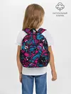 Рюкзак детский / Мультяшные кислотные картинки
