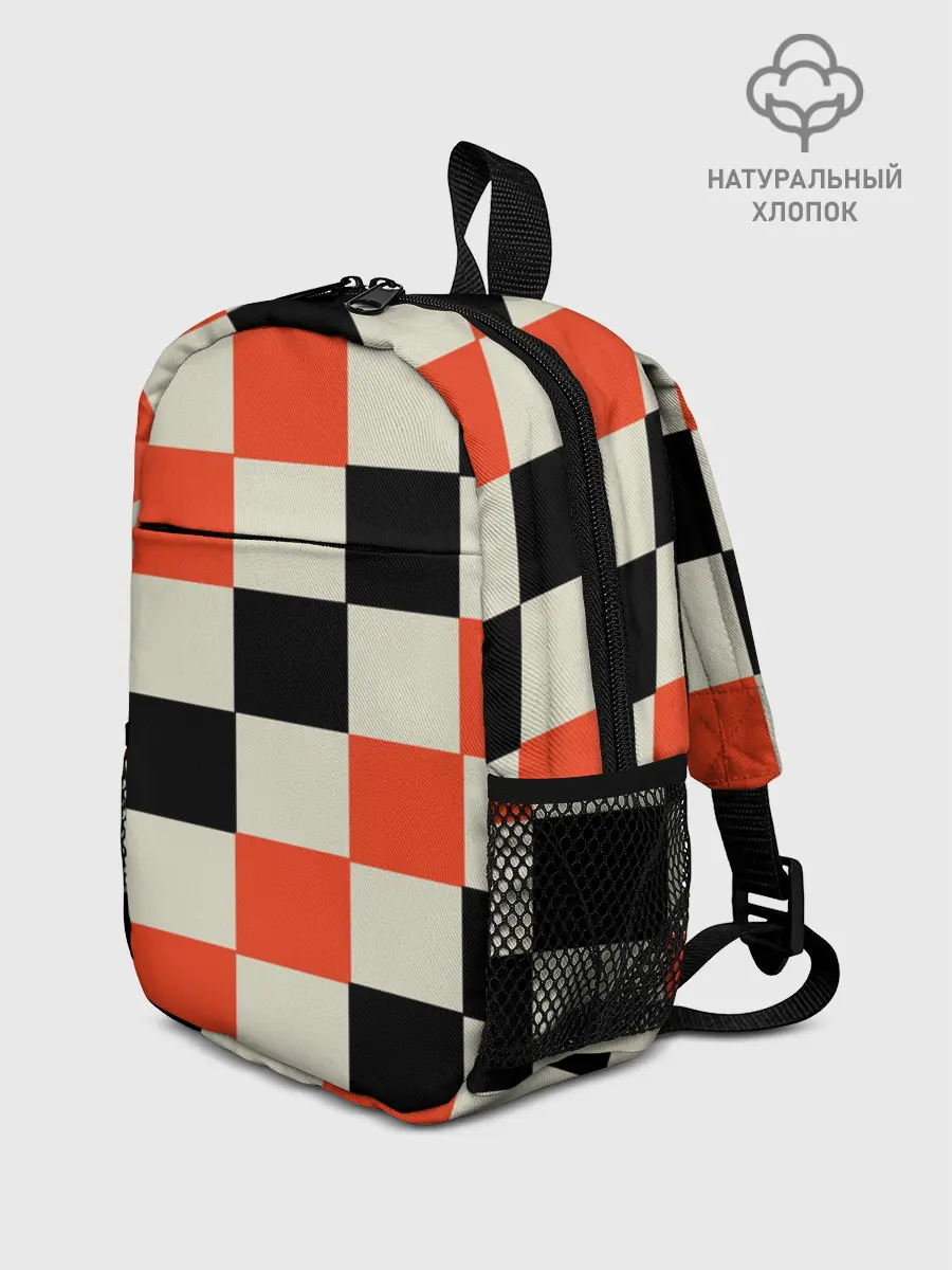 Рюкзак детский / Образец шахматной доски