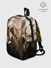 Рюкзак детский / Бежево-коричневая мозаика