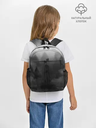 Рюкзак детский / СИРЕНОГОЛОВЫЙ / ТУМАННЫЙ ЛЕС