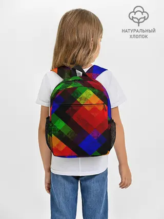 Рюкзак детский / Яркий геометрический узор