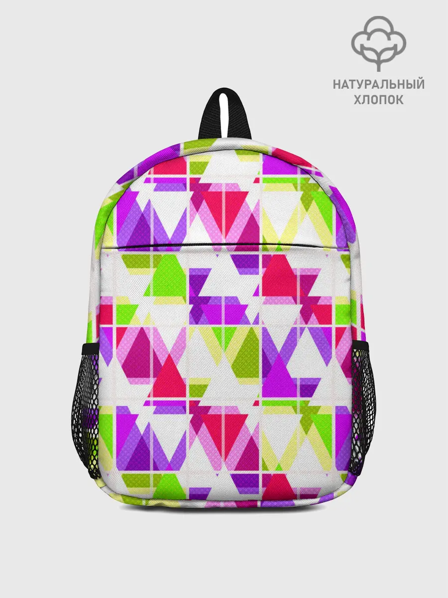 Рюкзак детский / Абстрактный яркий узор