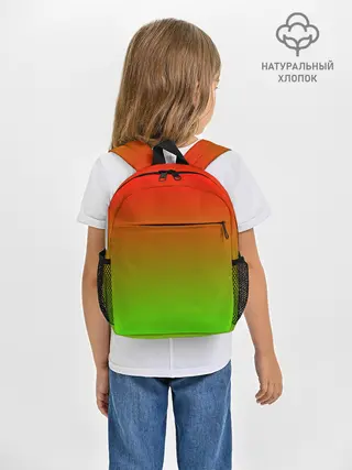 Рюкзак детский / Градиент Яблоко