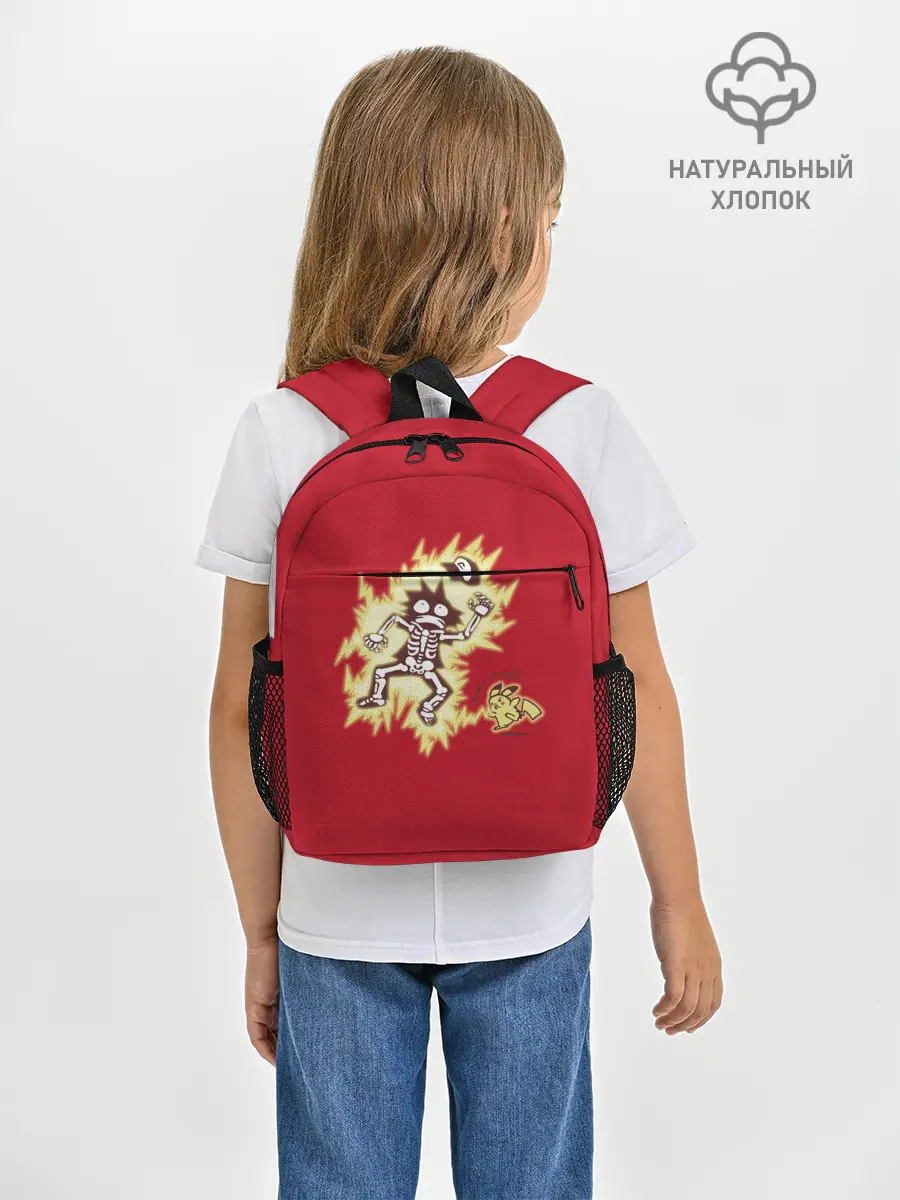 Рюкзак детский / Знакомство с Пикачу