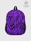 Рюкзак детский / Абстрактный узор зебра