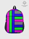 Рюкзак детский / Полосатый яркий летний узор