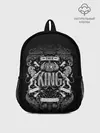 Рюкзак детский / КОРОЛЕВСКИЙ ЧЁРНЫЙ