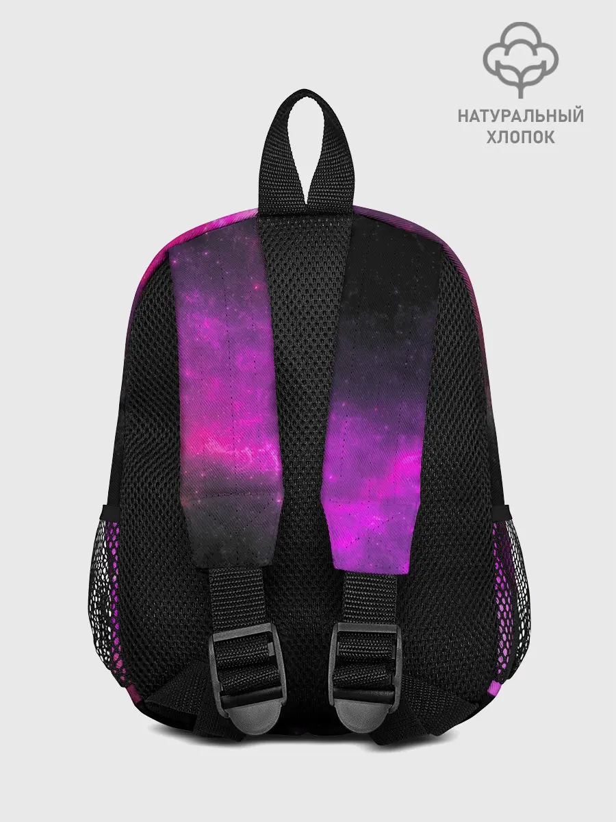 Рюкзак детский / Аниме Девушка | Розовый Космос