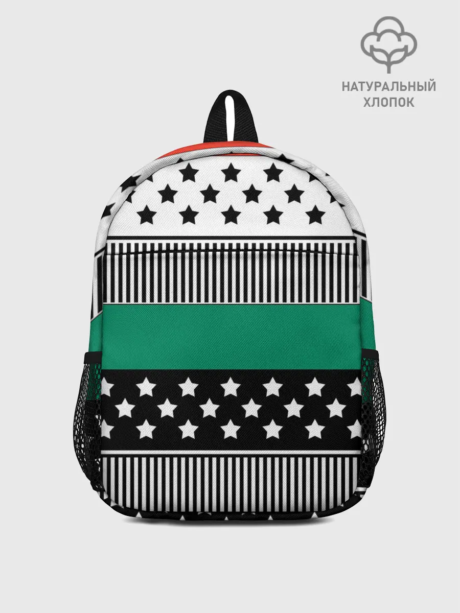 Рюкзак детский / Полосатый звездный узор