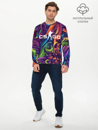 Мужской лонгслив базовый / CS GO