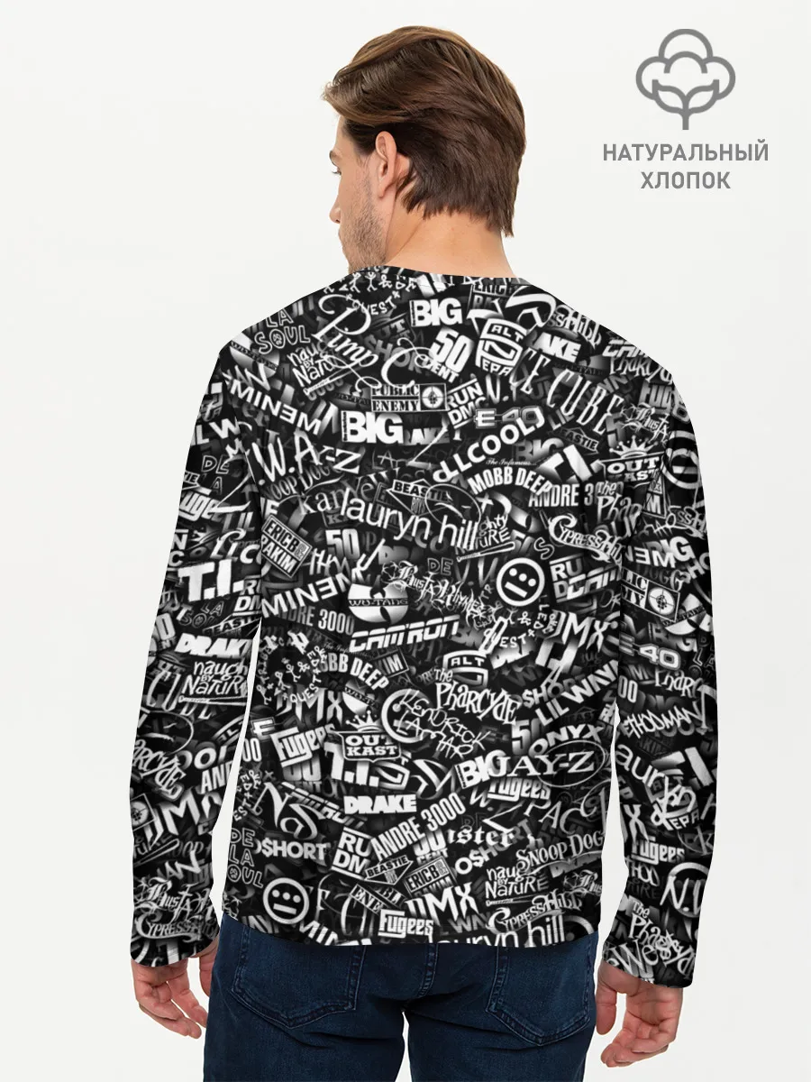 Мужской лонгслив базовый / Top Hip Hop