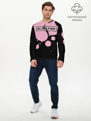 Мужской лонгслив базовый / BlackPink