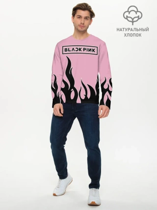 Мужской лонгслив базовый / BlackPink