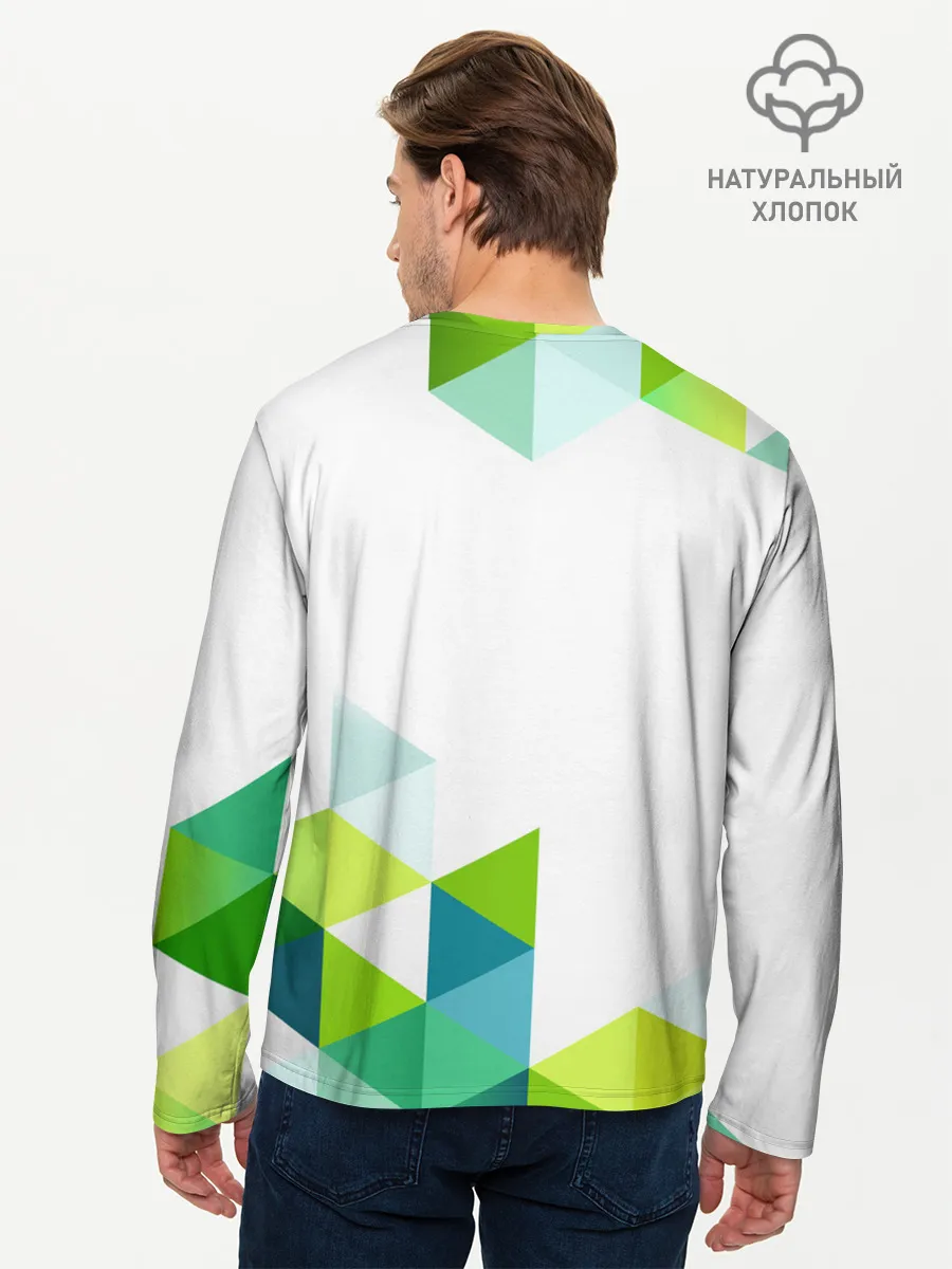 Мужской лонгслив базовый / Minecraft