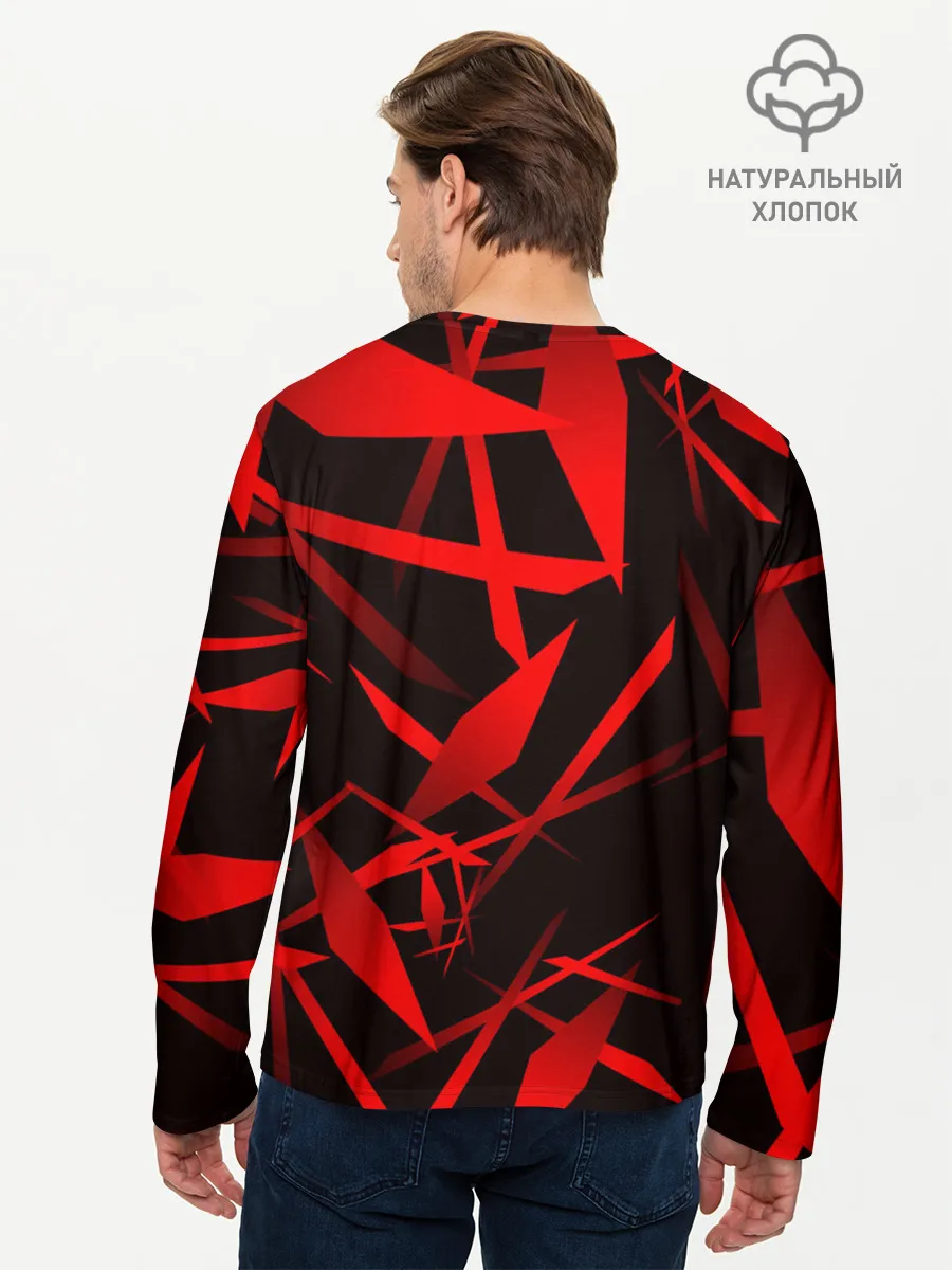 Мужской лонгслив базовый / Mercedes-Benz