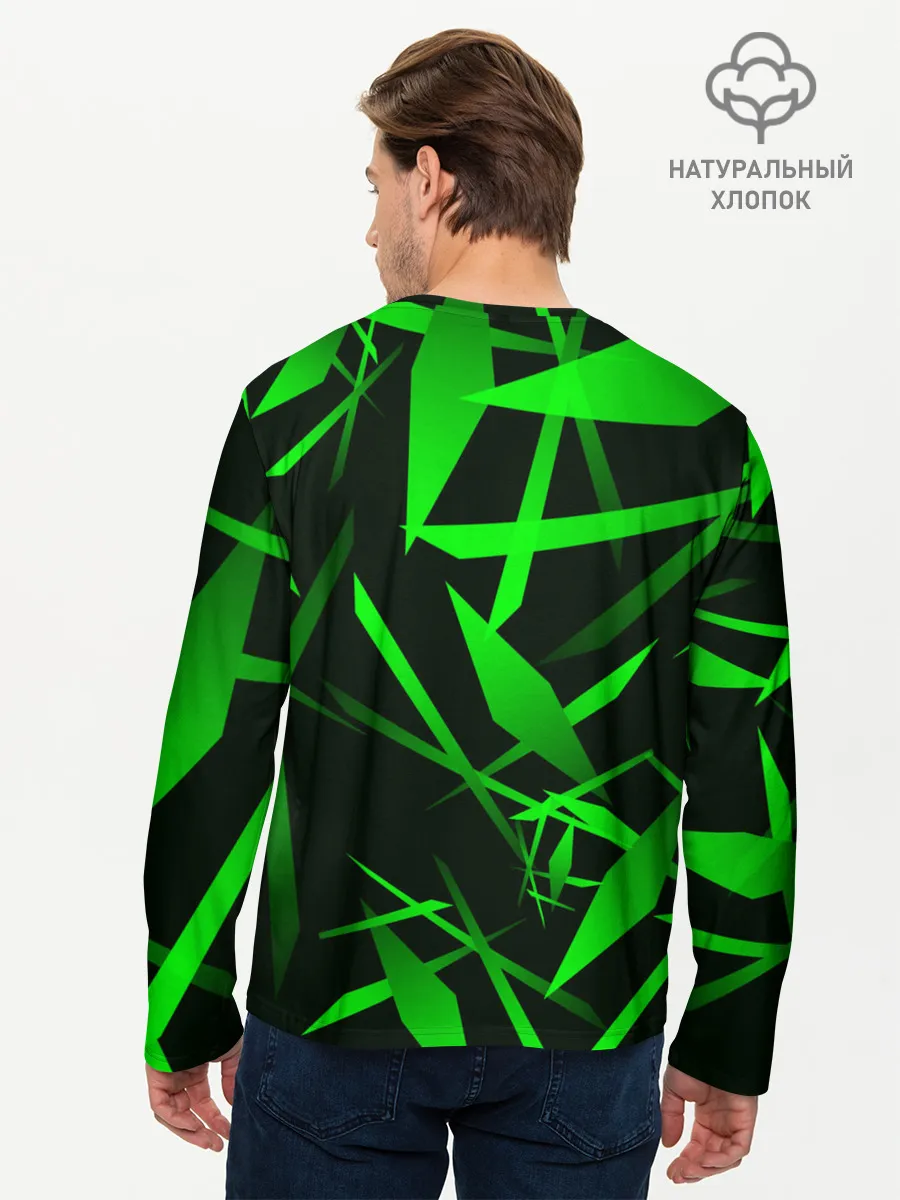 Мужской лонгслив базовый / Kawasaki