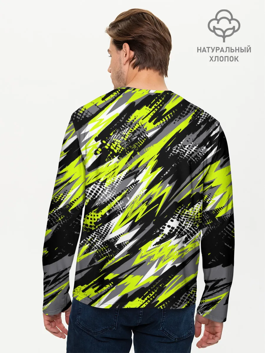 Мужской лонгслив базовый / Спортивный стиль