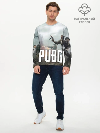 Мужской лонгслив базовый / Pubg