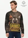 Мужской лонгслив базовый / Pubg Mobile