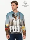 Мужской лонгслив базовый / PUBG