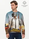 Мужской лонгслив базовый / PUBG