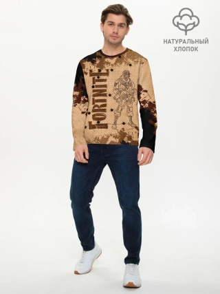 Мужской лонгслив базовый / Fortnite