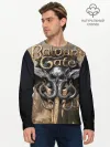 Мужской лонгслив базовый / baldurs gate 3