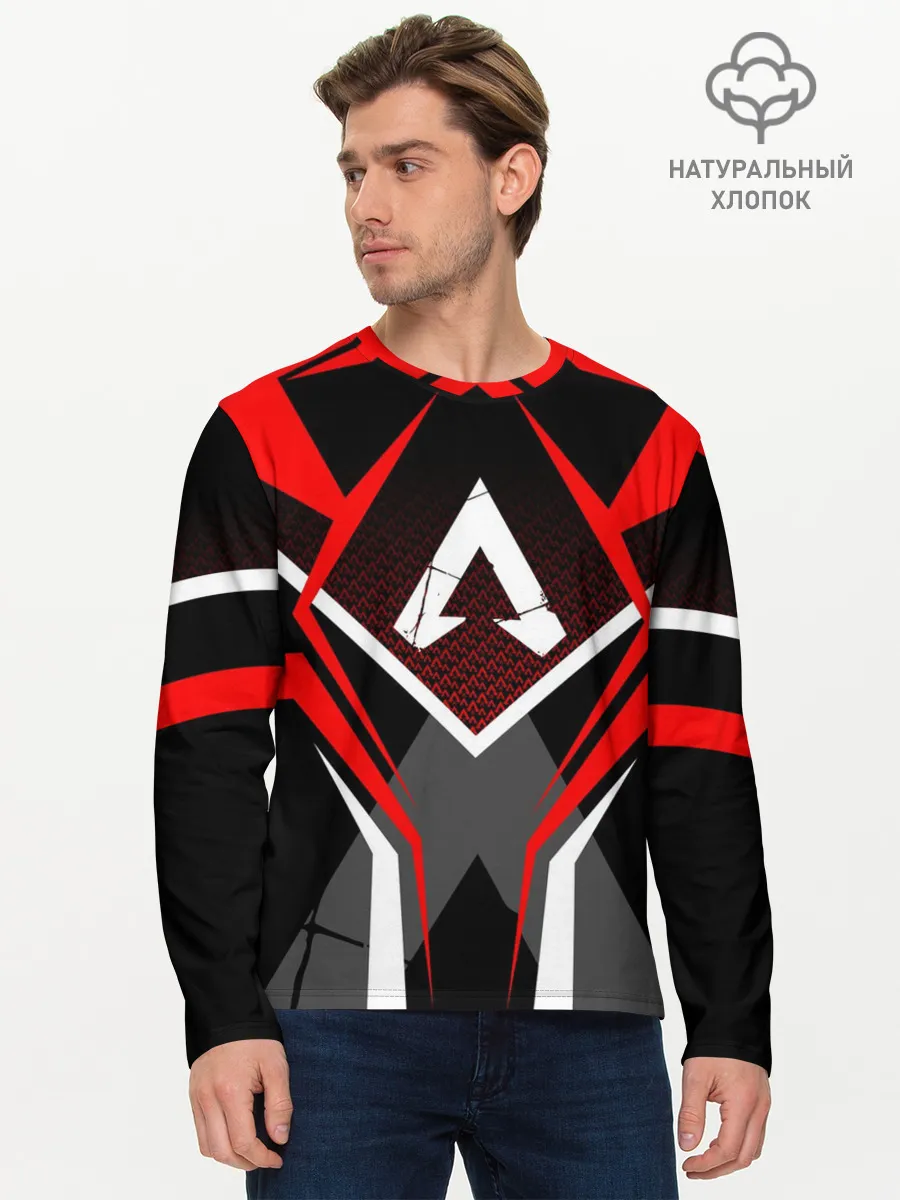 Мужской лонгслив базовый / APEX