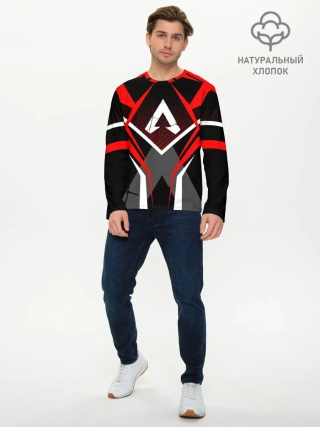 Мужской лонгслив базовый / APEX