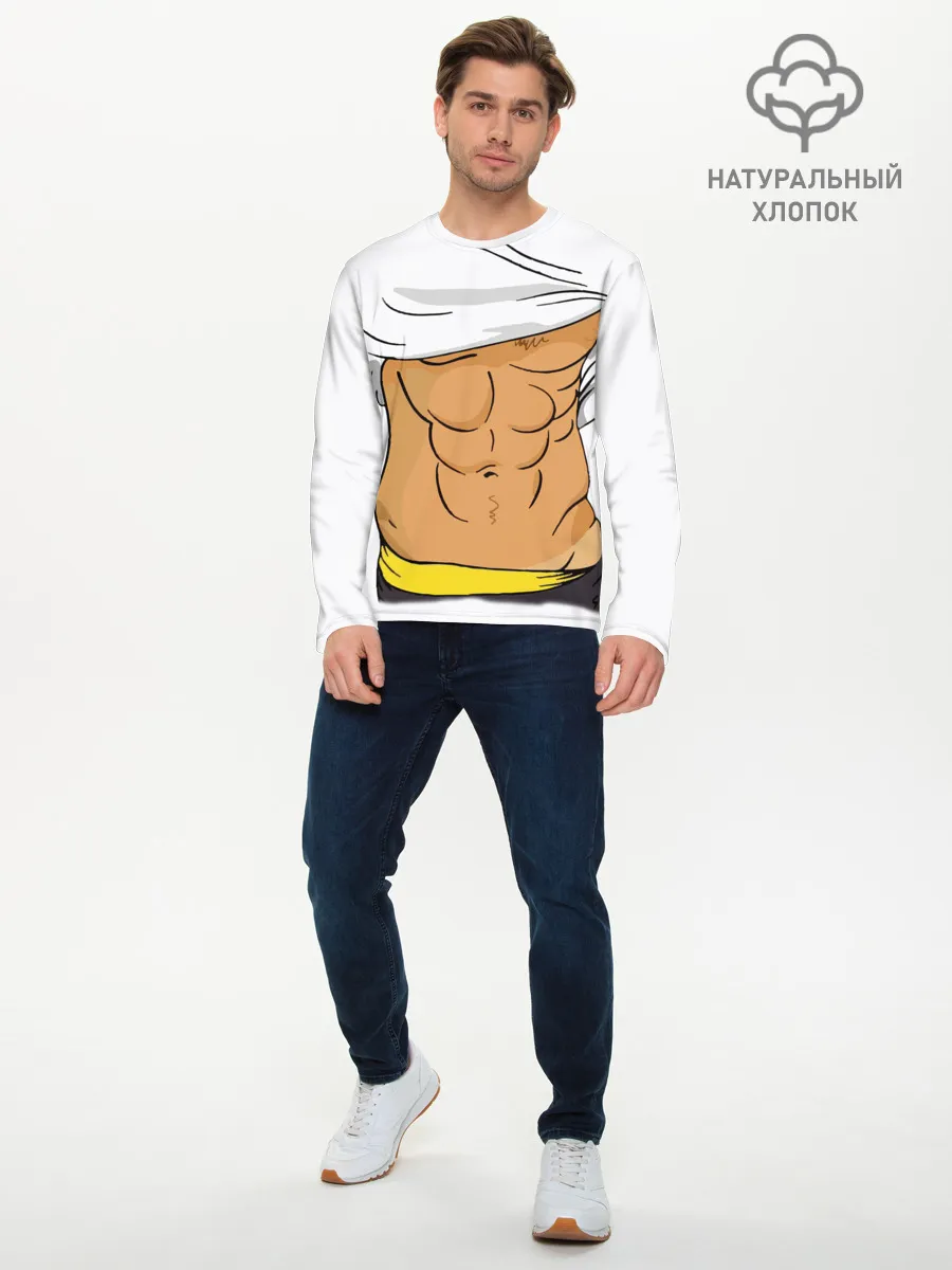 Мужской лонгслив базовый / Мужской торс