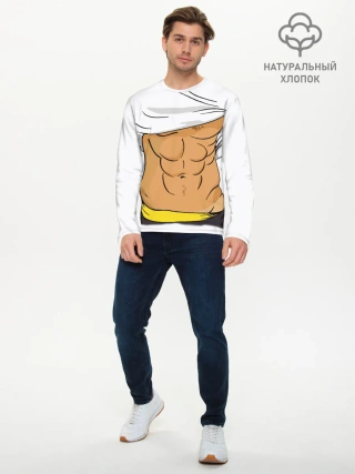 Мужской лонгслив базовый / Мужской торс