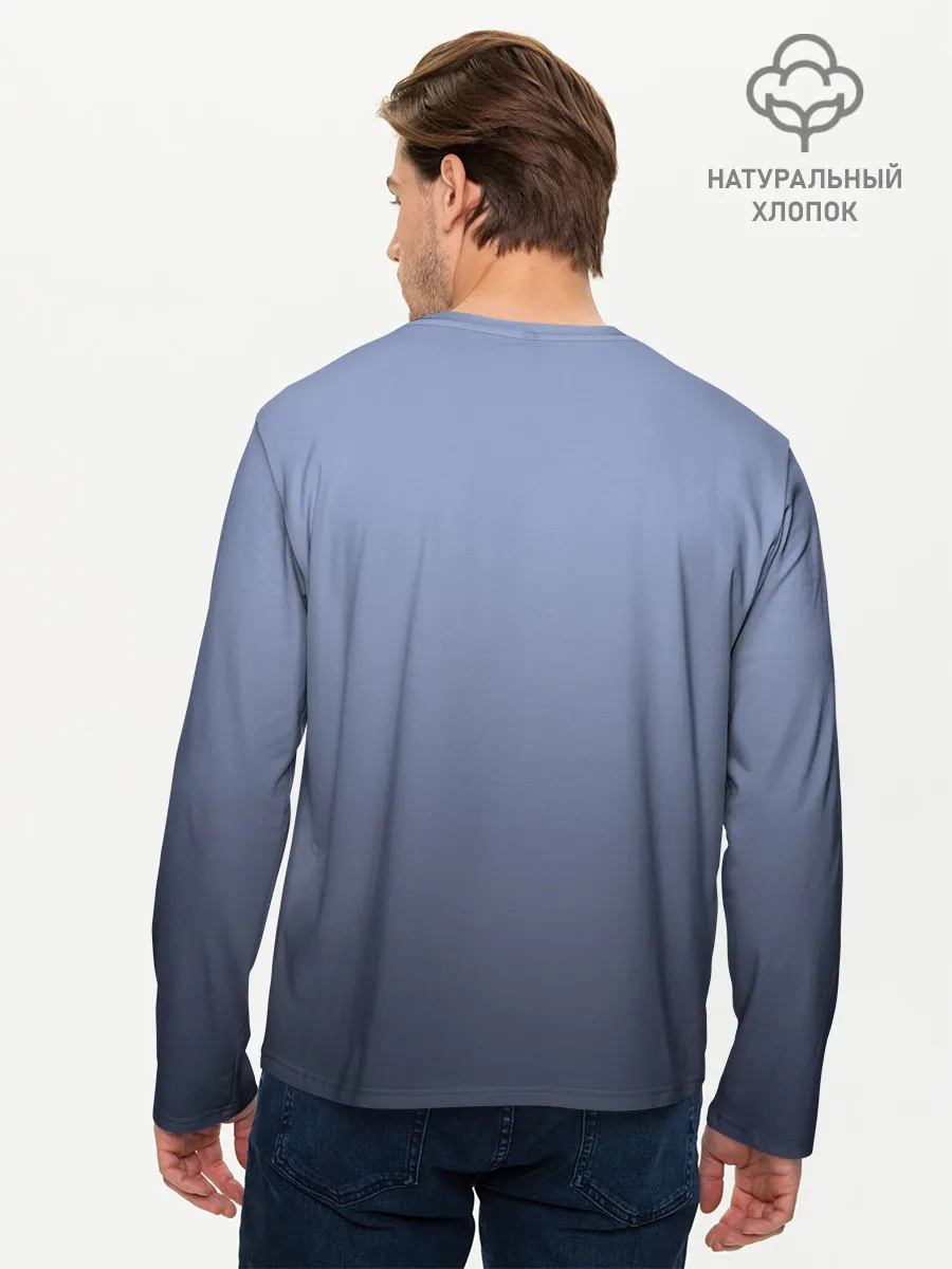 Мужской лонгслив базовый / команда мечты