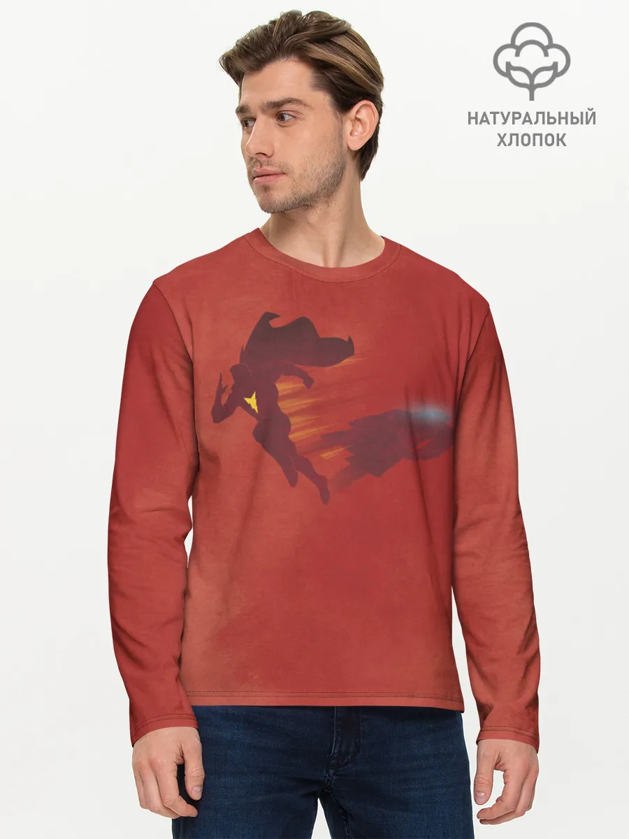 Мужской лонгслив базовый / Шазам!