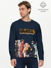 Мужской лонгслив базовый / Haikyuu