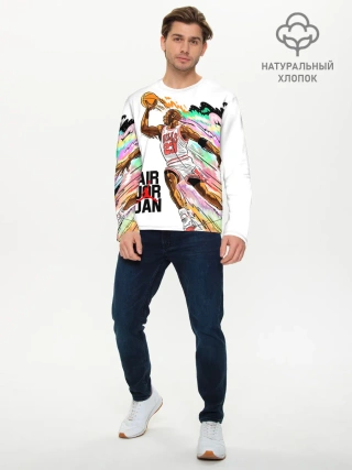 Мужской лонгслив базовый / МАЙКЛ ДЖОРДАН