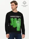 Мужской лонгслив базовый / MINECRAFT CREEPER