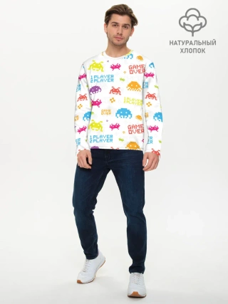 Мужской лонгслив базовый / Players